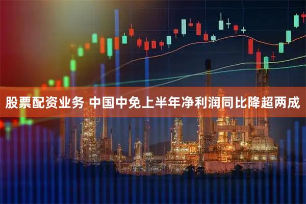 股票配资业务 中国中免上半年净利润同比降超两成